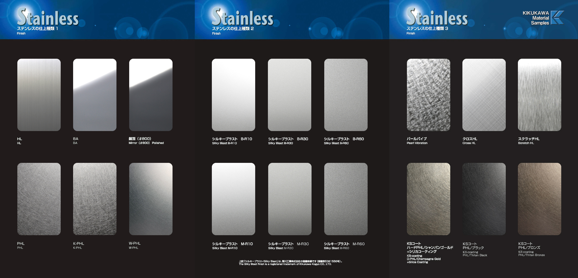 Stainless Steel Finishes
